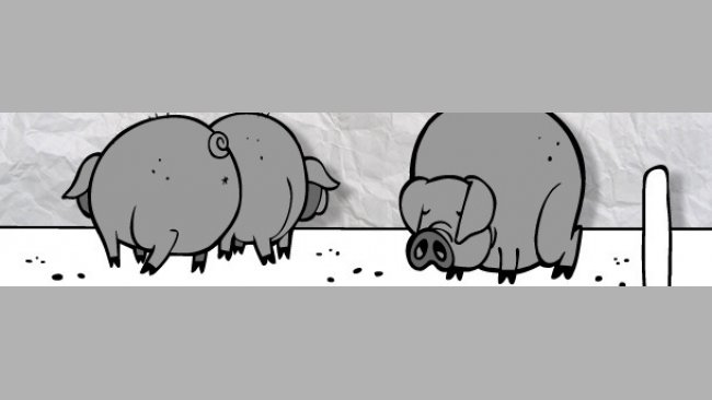 Tanned pigs