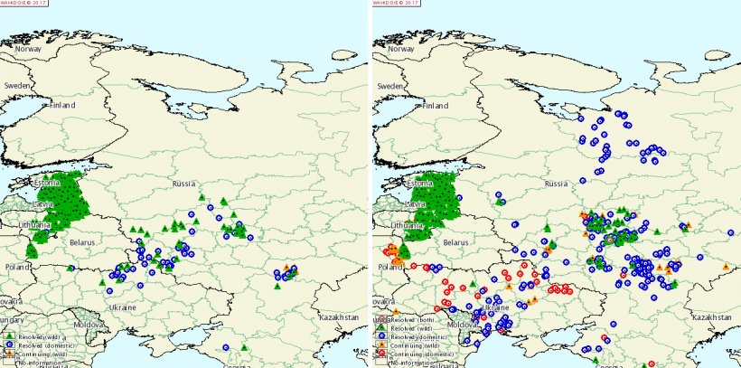 ASF outbreaks in Russia and Ukraine in 2015 and 2016 1
