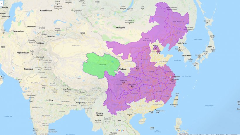 Цинхай - новая провинция, пораженная АЧС
