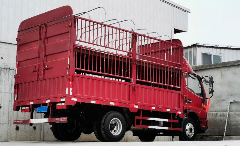 Фото 2. Внутренний грузовик для перевозки перевозки небольших групп животных.&nbsp;С согласия DanAg Group, Китай.
